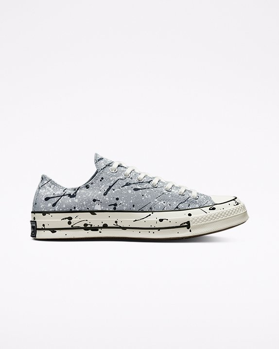 Converse Chuck 70 Paint Splatter Low Top Grau | A45762D