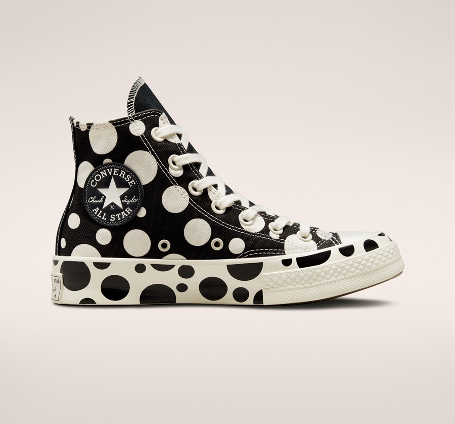 Converse Chuck 70 Polka Dots Schwarz | A30113L