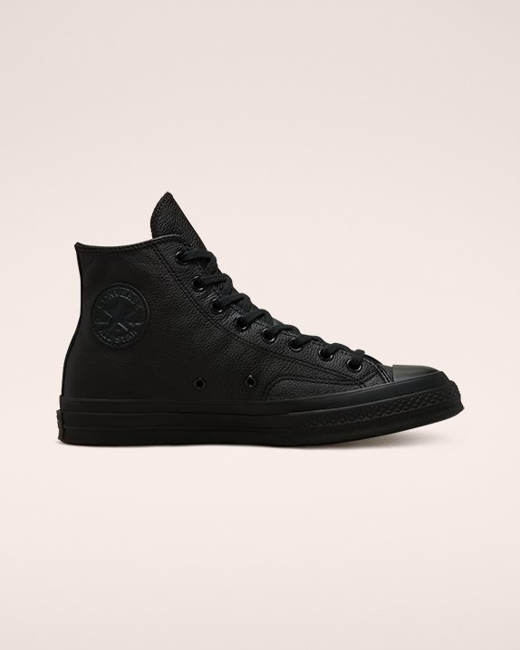 Converse Chuck 70 Tonal Leder High Top Schwarz | A23665B