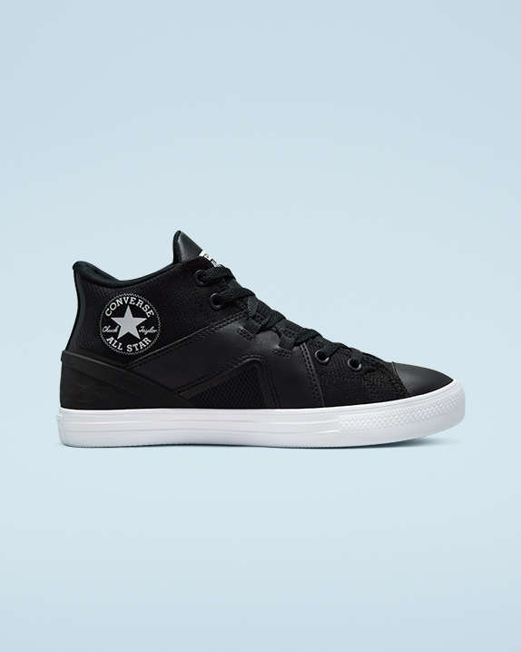 Converse Chuck Taylor All Star Flux Ultra Mid Schwarz | A87553U