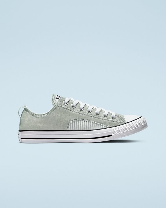 Converse Chuck Taylor All Star Hickory Stripe Low Top Grau | A84720V
