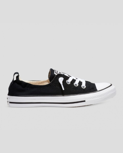 Converse Chuck Taylor All Star Shoreline Segeltuch Slip Schwarz | A46125C