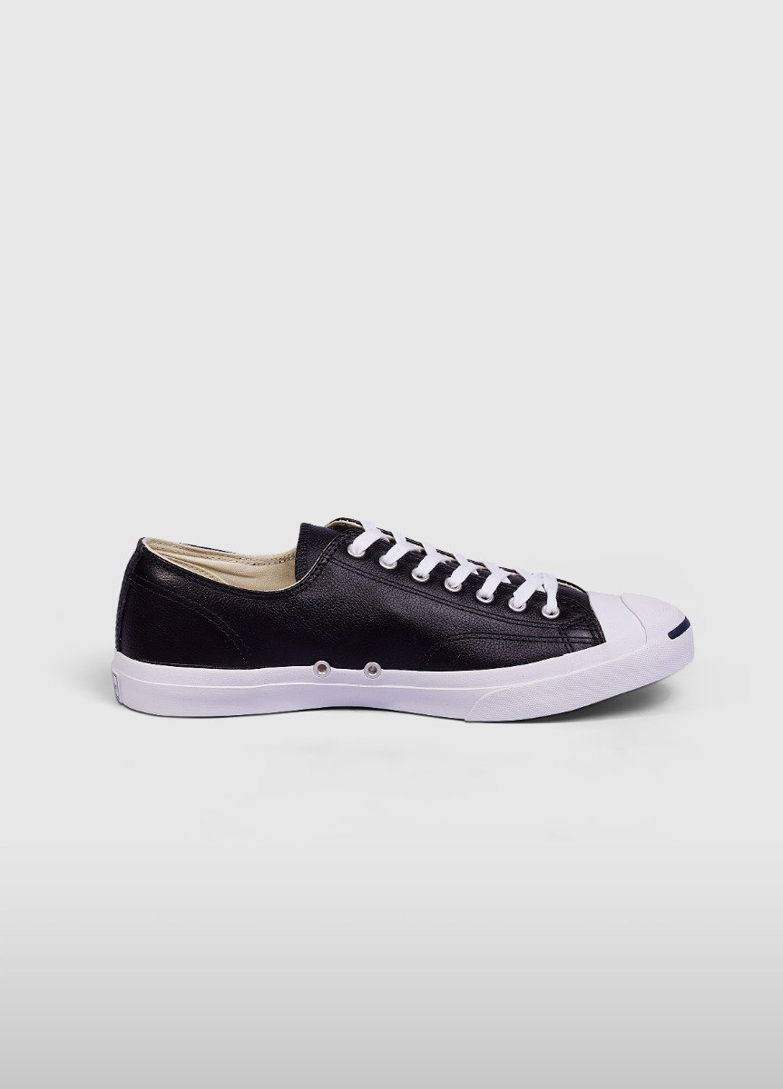 Converse Jack Purcell Leder Low Top Schwarz | A30605J
