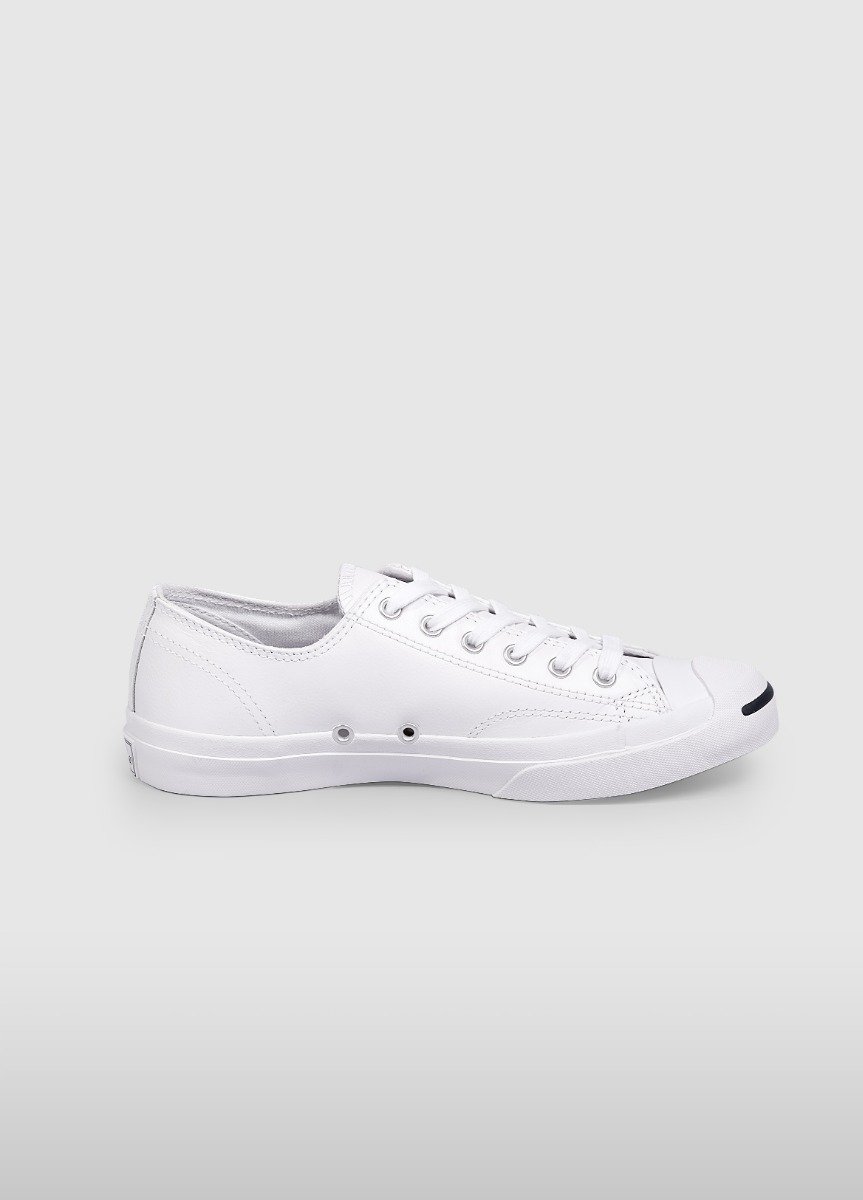 Converse Jack Purcell Leder Low Top Weiß | A48508N