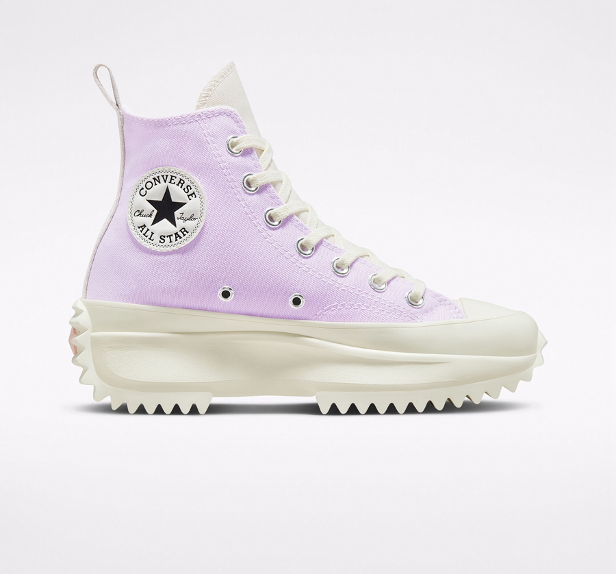 Converse Run Star Hike Plattform Tri-Panel Color Block Weiß | A95610J