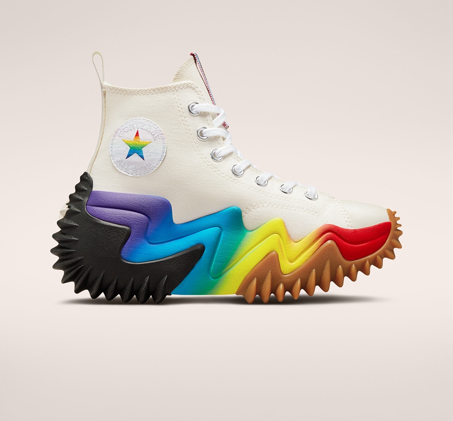 Converse Run Star Motion Plattform Pride Weiß | A29509G