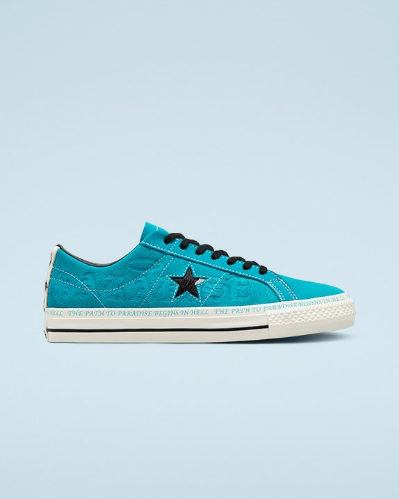 Converse Sean Pablo One Star Pro Low Top Türkis | A64385D