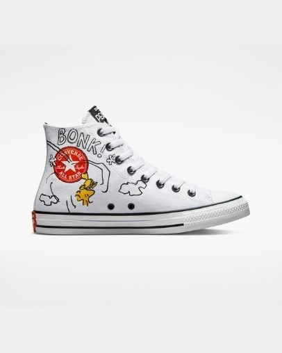 Converse x Peanuts Chuck Taylor All Star High Top Weiß | A32506R