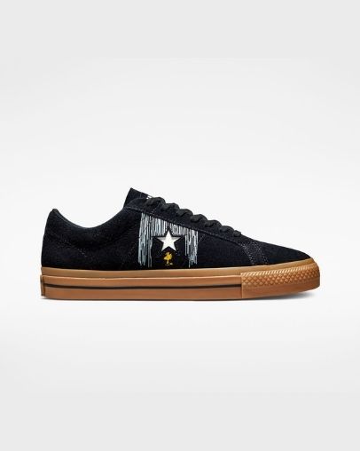 Converse x Peanuts One Star Low Top Schwarz | A78651Z